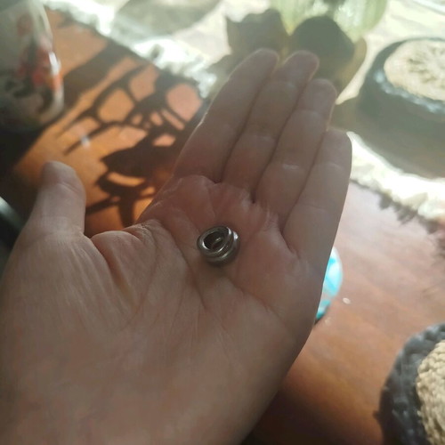 Metal bead for bracelet or necklace like new