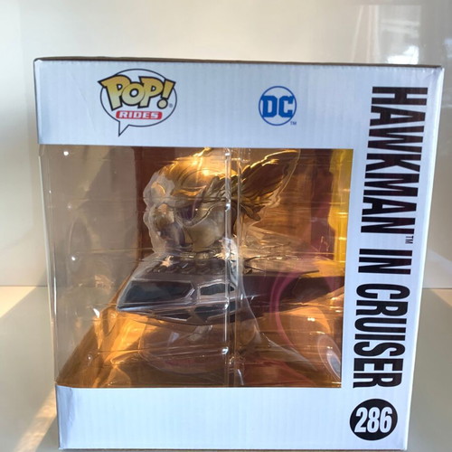 Funko POP! DC Black Adam Hawkman in Cruiser new