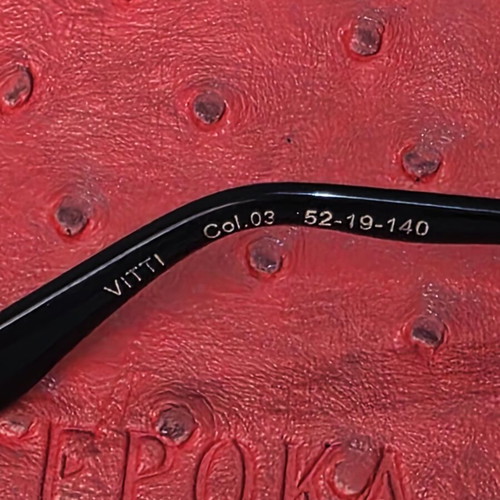 Epoka Vitti polygonal sunglasses with UV coating, like new