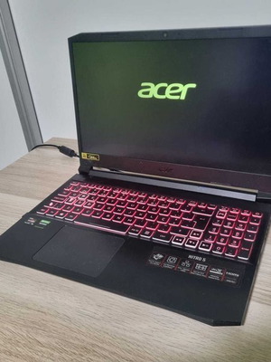 Acer Nitro AN515-45 laptop μεταχειρισμένο με RTX 3060 και Ryzen 5 5600H