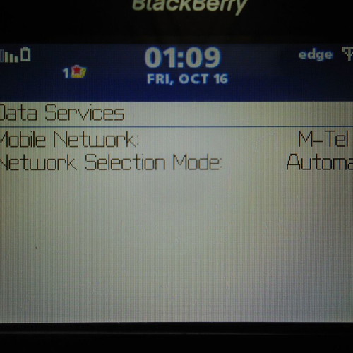 BlackBerry Electron 8700g like new, blue, 16GB