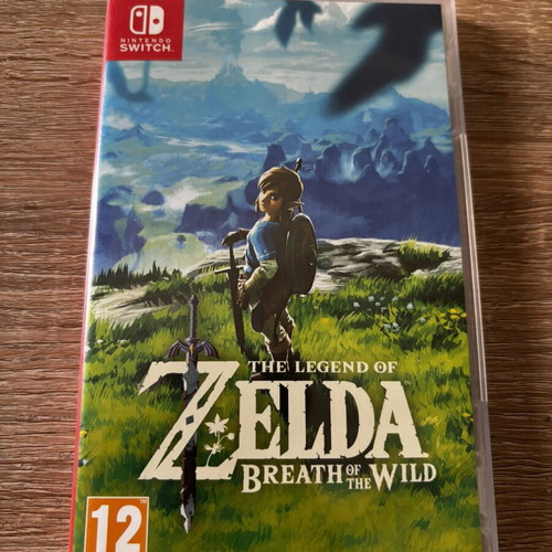 The Legend of Zelda Breath of the Wild Nintendo Switch game