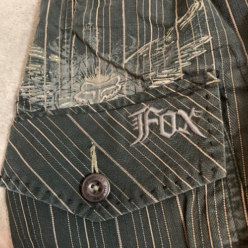 Fox bermuda shorts, black, size M