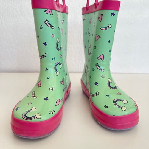 Voi Noi Unicorn Kids Rain Boots 28EU like new, multicolor