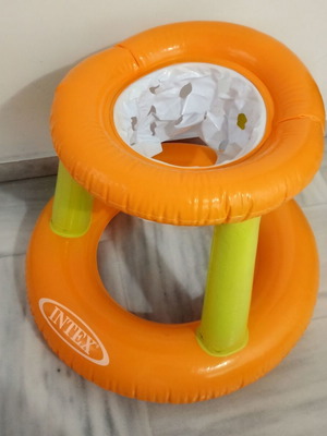 Intex inflatable basketball hoop toy