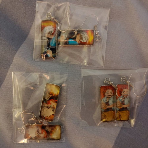 My Hero Academia earrings new, anime goods