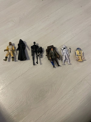 Hasbro Star Wars figures used