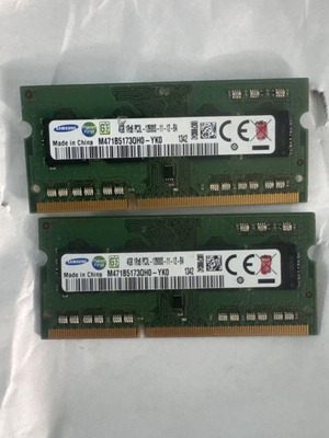 Samsung DDR3L 2x4 GB RAM за лаптопи употребяван