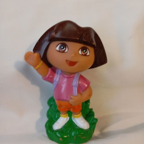 Vintage Dora the Explorer Figures set of 3 used, Mattel Viacom 2003