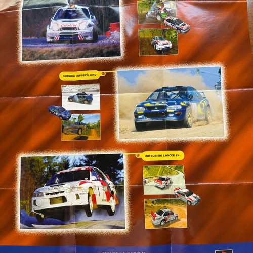 Αφίσα Colin McRae Rally PlayStation 1 μεταχειρισμένη, 1998