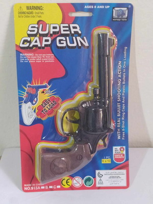 Plastic 8-Shot Cap Gun new Super Cap Gun