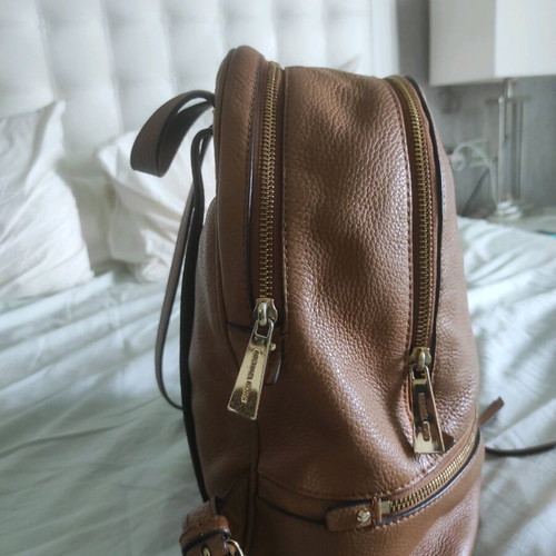 Michael Kors leather backpack bag like new