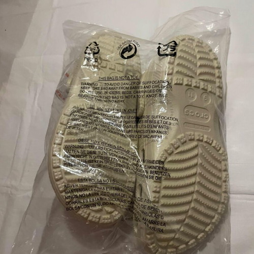 Crocs Beige/Sand Classic Clogs new, size 42-43