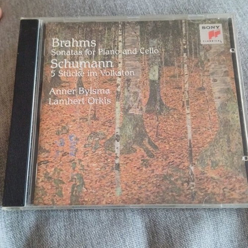 Classical music CD Brahms & Schumann used, Sony Classical