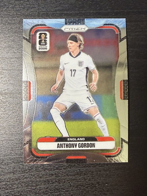 2026 Panini Prizm World Cup Anthony Gordon #185 like new