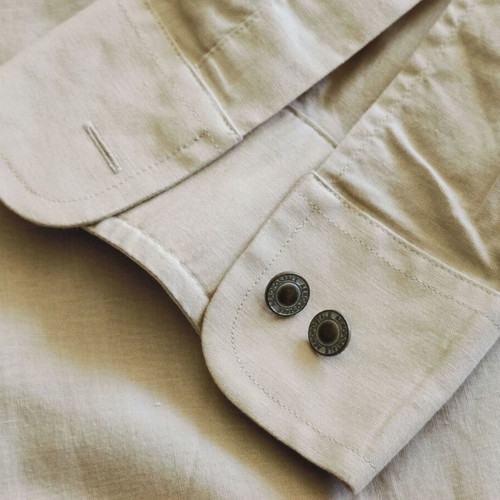 Aeropostale Vintage cotton oversized shirt like new, beige