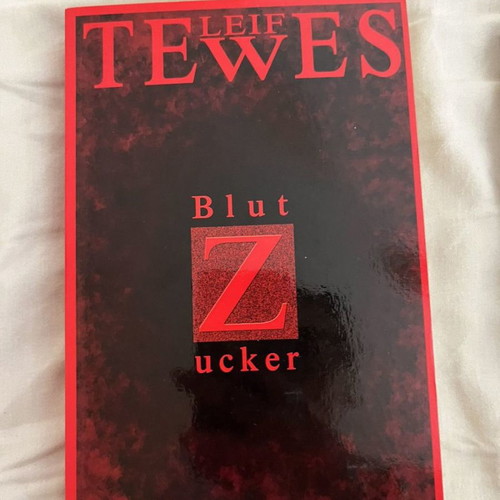 Blutzucker Leif Tewes new book in Greek