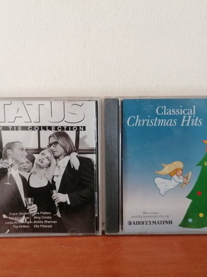 Status Black Tie Collection and Classical Christmas Hits CDs like new, set of 10