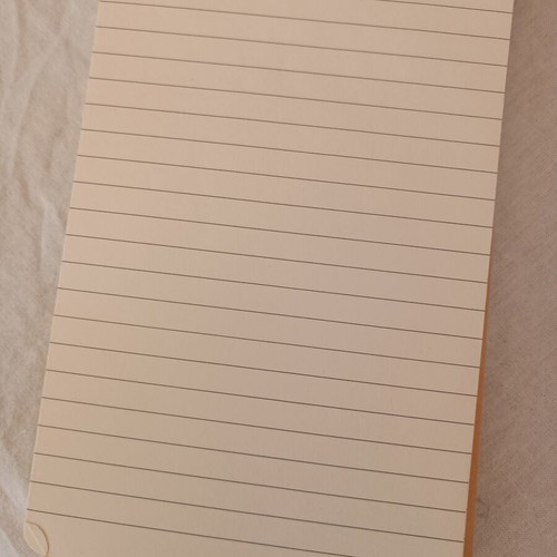 Spiral notebook like new with lined and blank pages, 100 sheets