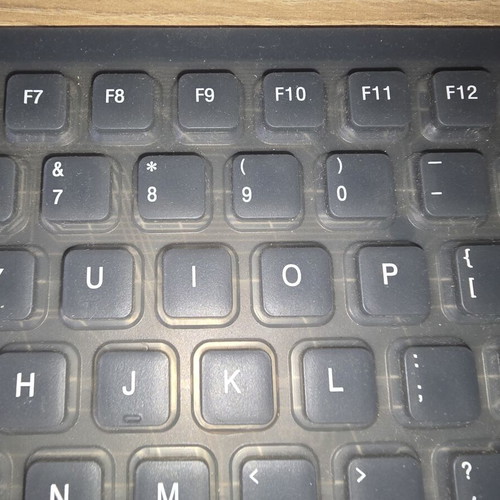 Flexible Silicone USB Keyboard like new, waterproof and foldable