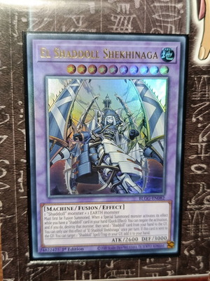 El Shaddoll Shekhinaga card like new with Ultra Pro sleeve
