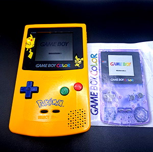 Αυθεντικό game boy color pikachu edition