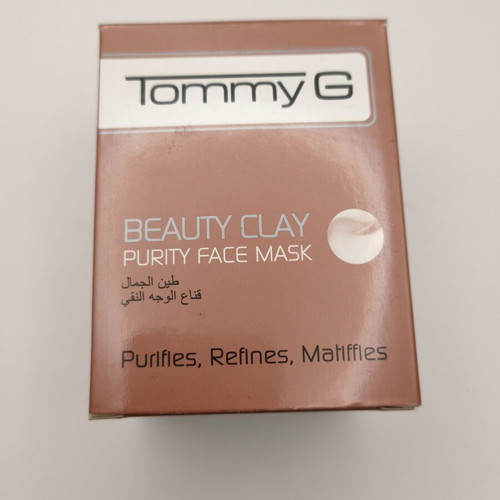 Tommy G Beauty Clay Purity Face Mask new, Dead Sea mud and kaolin