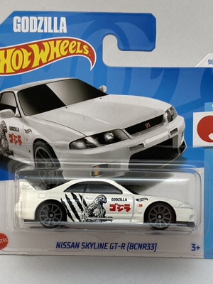 Nissan Skyline GT-R BCNR33 Godzilla Hot Wheels αυτοκινητάκι 1:64