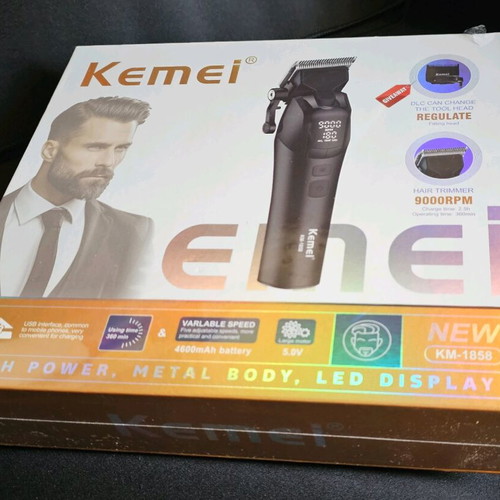 Kemei KM 1858 DLC professional hair clipper new