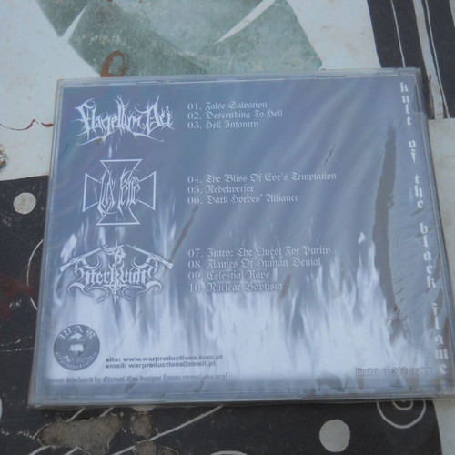 Flagellum Dei / Lux Ferre / Sterkvind Kult Of The Black Flame CD compilation limited edition