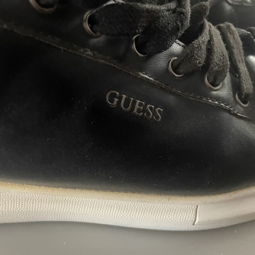 Guess leather casual shoes used, size 46, black