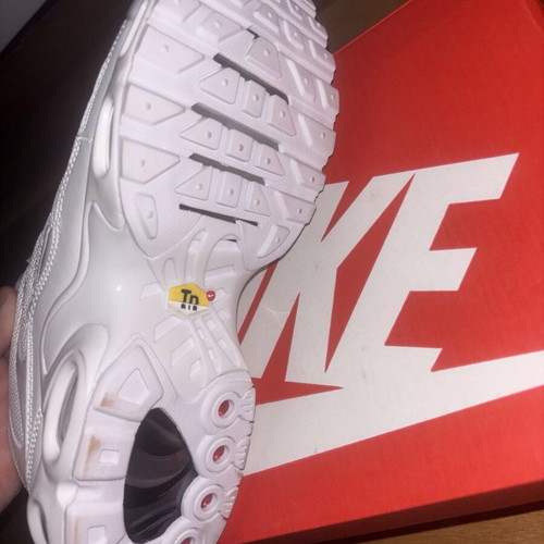 Nike Air Max TN Triple White sneakers new