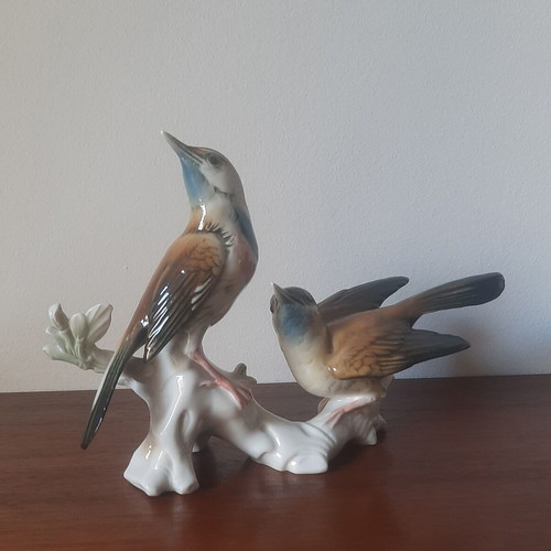Karl Ens Volkstedt porcelain bird figurine like new