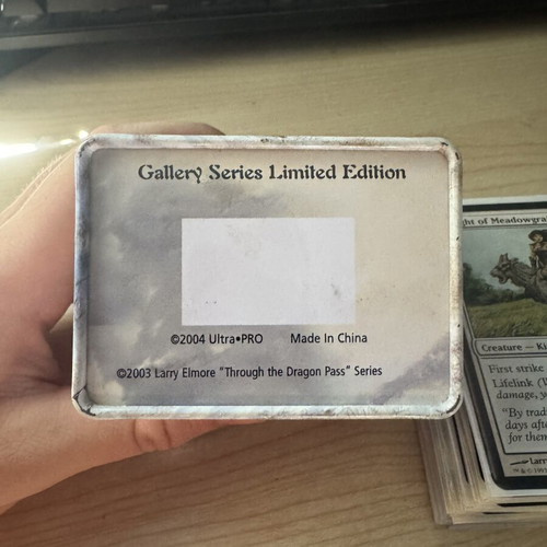 Magic the Gathering collection like new with Ultra Pro Elmore metal box