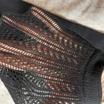 Tights with patterns new, black
