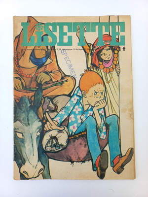 Lisette comic used, large format, 1969