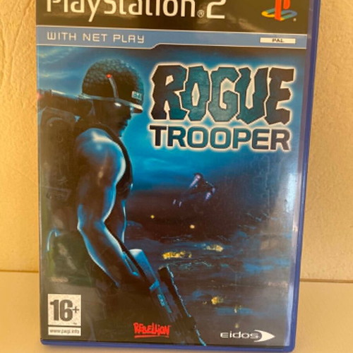 Rogue Trooper PlayStation 2 game used, complete with manual