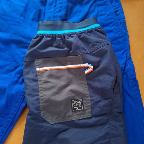 Boys' bermuda shorts set like new, size 12 years, blue