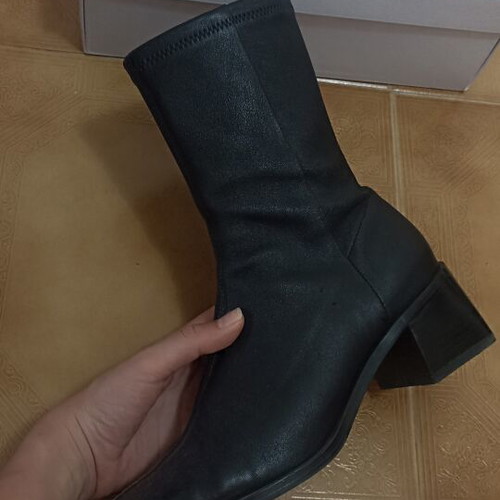 & Other Stories black sock boots size 40