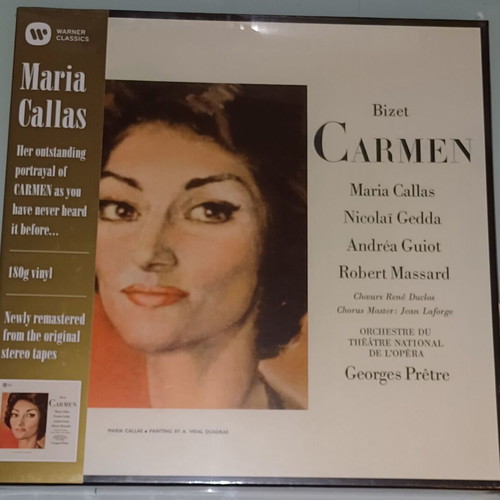 Maria Callas Carmen 3LP boxset new, classical music