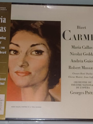 Maria Callas Carmen 3LP boxset new, classical music