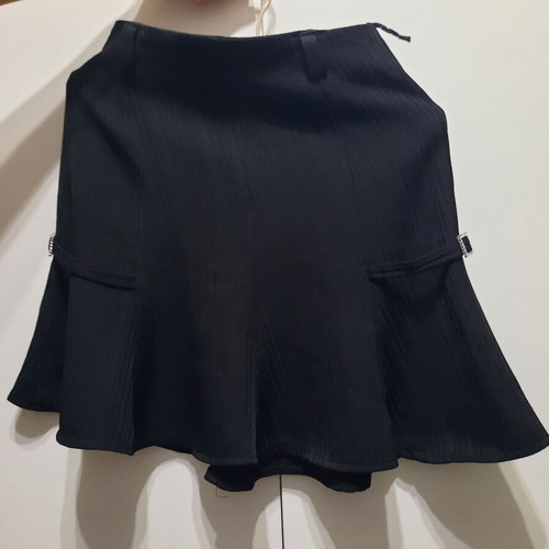 Girls' skirt black like new, size 14 years, 164 cm