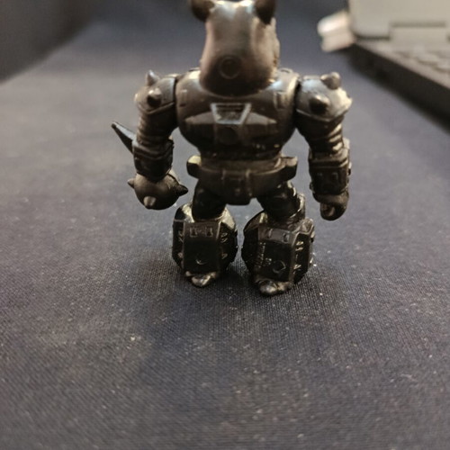 Teratomax Battle Beast black rhinoceros figure used