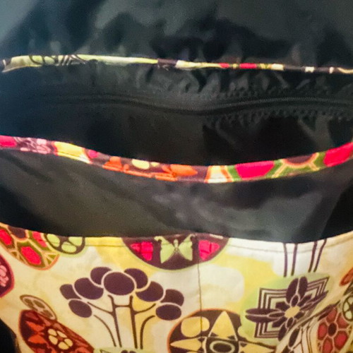 Eastpak shoulder bag like new with geometric patterns