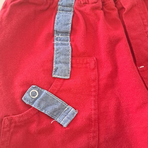 Marasil boys' shorts red like new, size 92 cm, 24-36 months