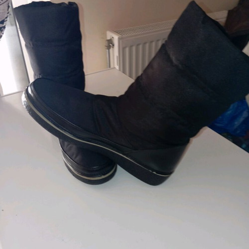 Gordura Dolomite Snow boots used, black, size 46