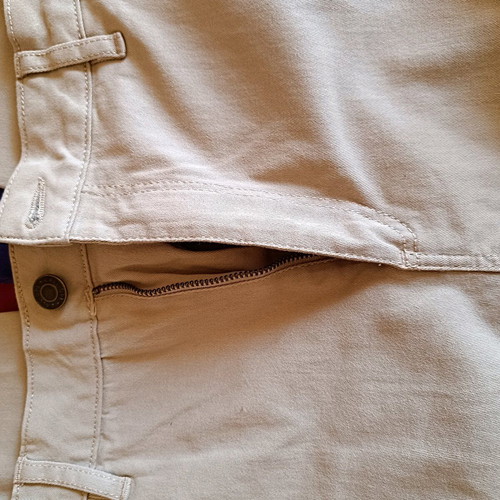 Beige pants like new, size L/40/12