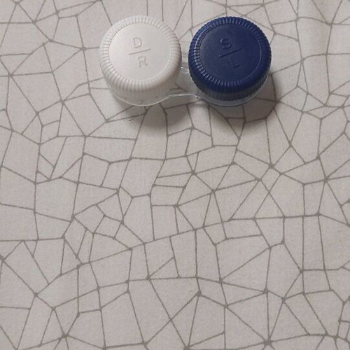 Contact lens case used in good condition