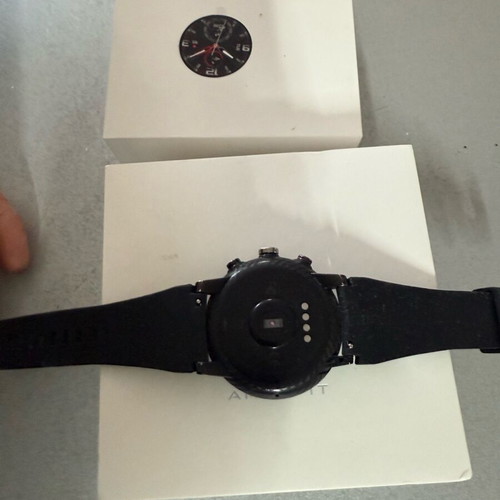 Amazfit Stratos used watch with mark and charger