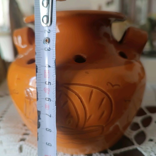 Vintage ceramic decorative vase like new, souvenir from Sifnos